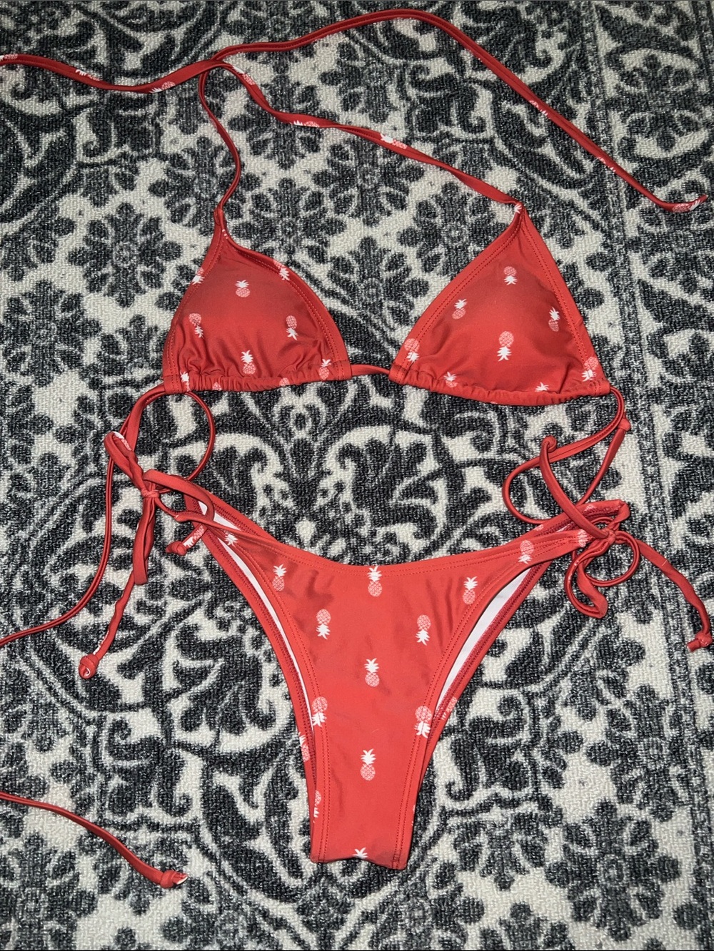 Demi’s Swimwear Pineapple Bikini Set